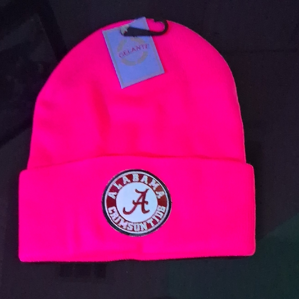 WomensPink Beanie - Alabama Crimson Tide